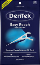 DenTek Complete Clean Y Shaped Floss Picks 75 Pack