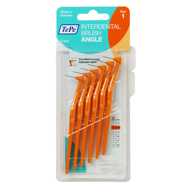 Tepe Angle Interdental Brushes 6 Pack