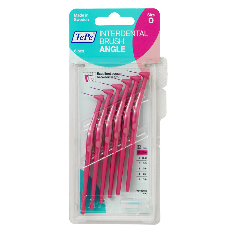 Tepe Angle Interdental Brushes 6 Pack