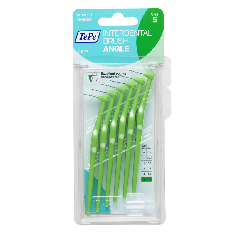 Tepe Angle Interdental Brushes 6 Pack