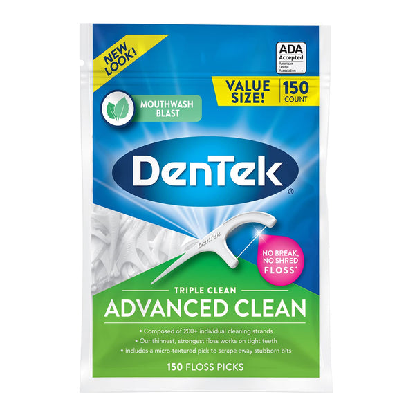 DenTek Triple Clean Floss Picks 150 Pack