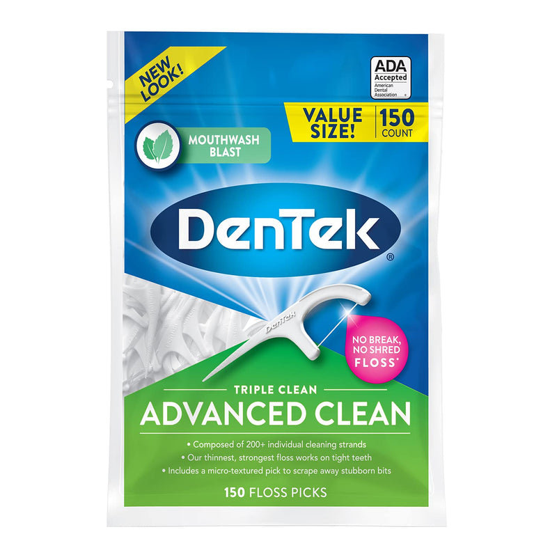 DenTek Triple Clean Floss Picks 150 Pack