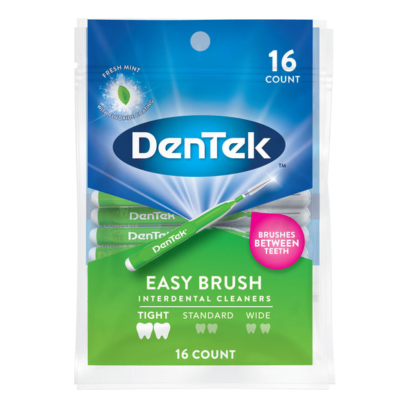 DenTek Easy Brush Interdental Cleaners Tight 16 Pack